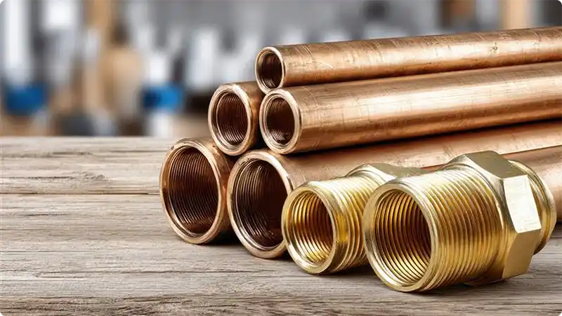 Copper pipes