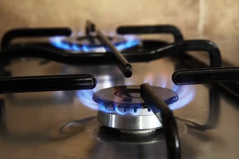 Gas stove top