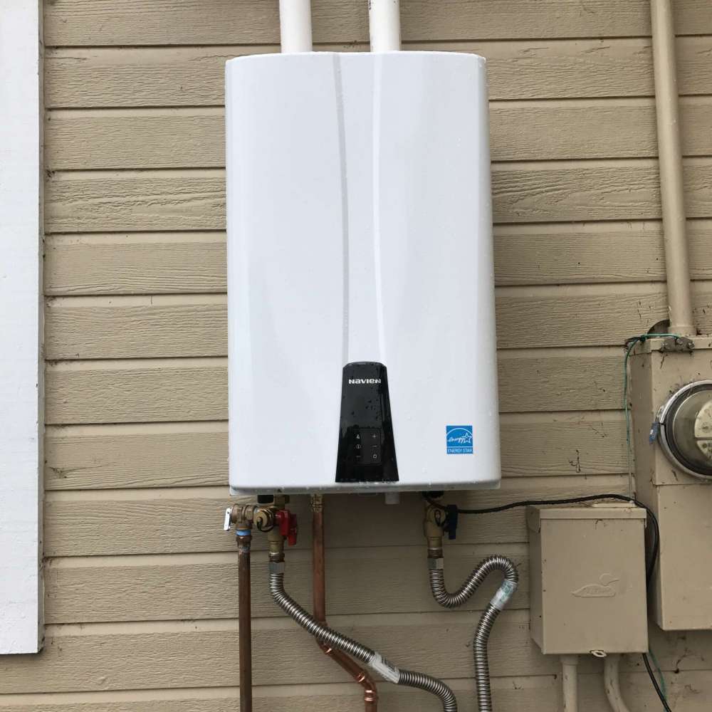 Exterior Tankless Water Heater
